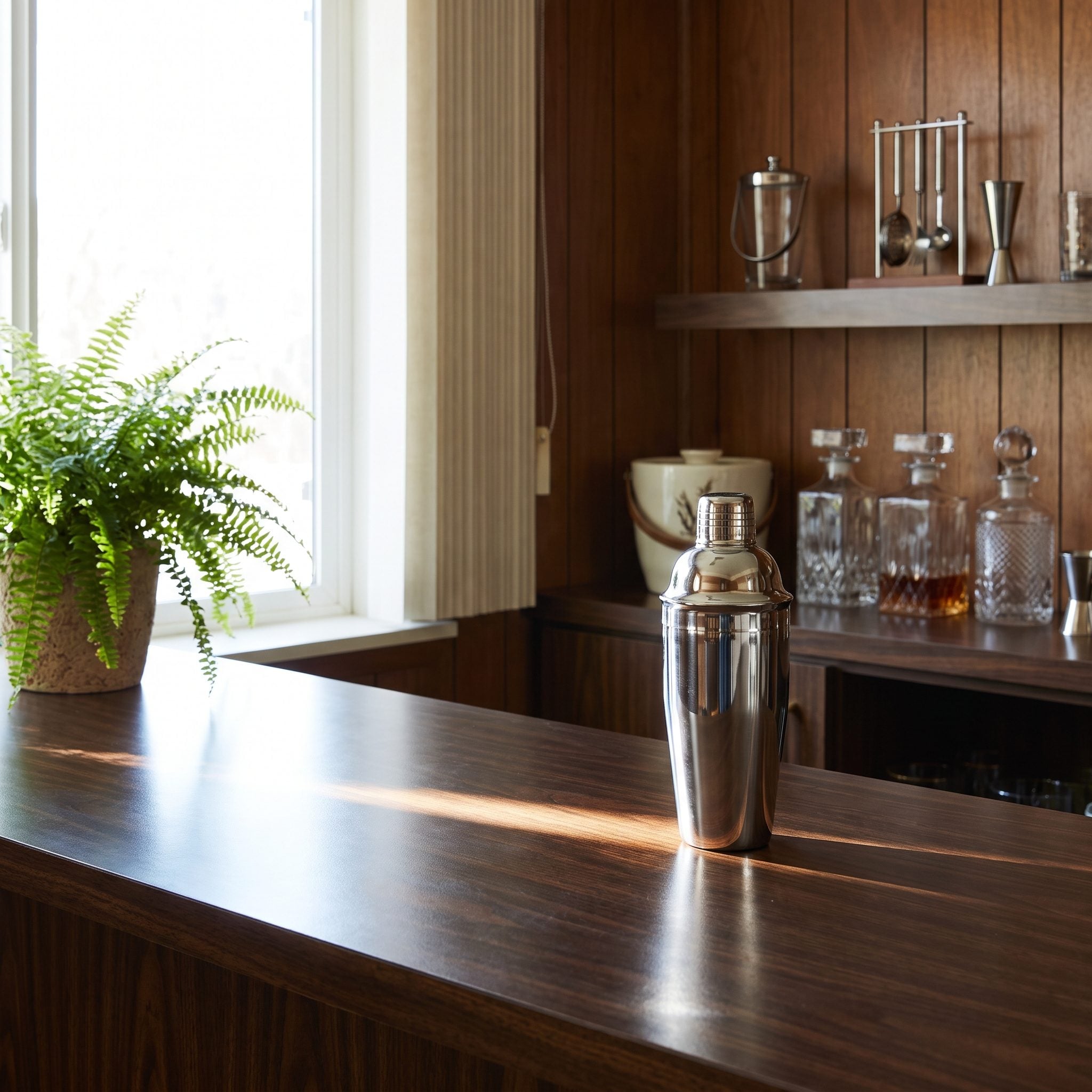 The Chrome Cocktail Shaker That Cost Around $6 to $12