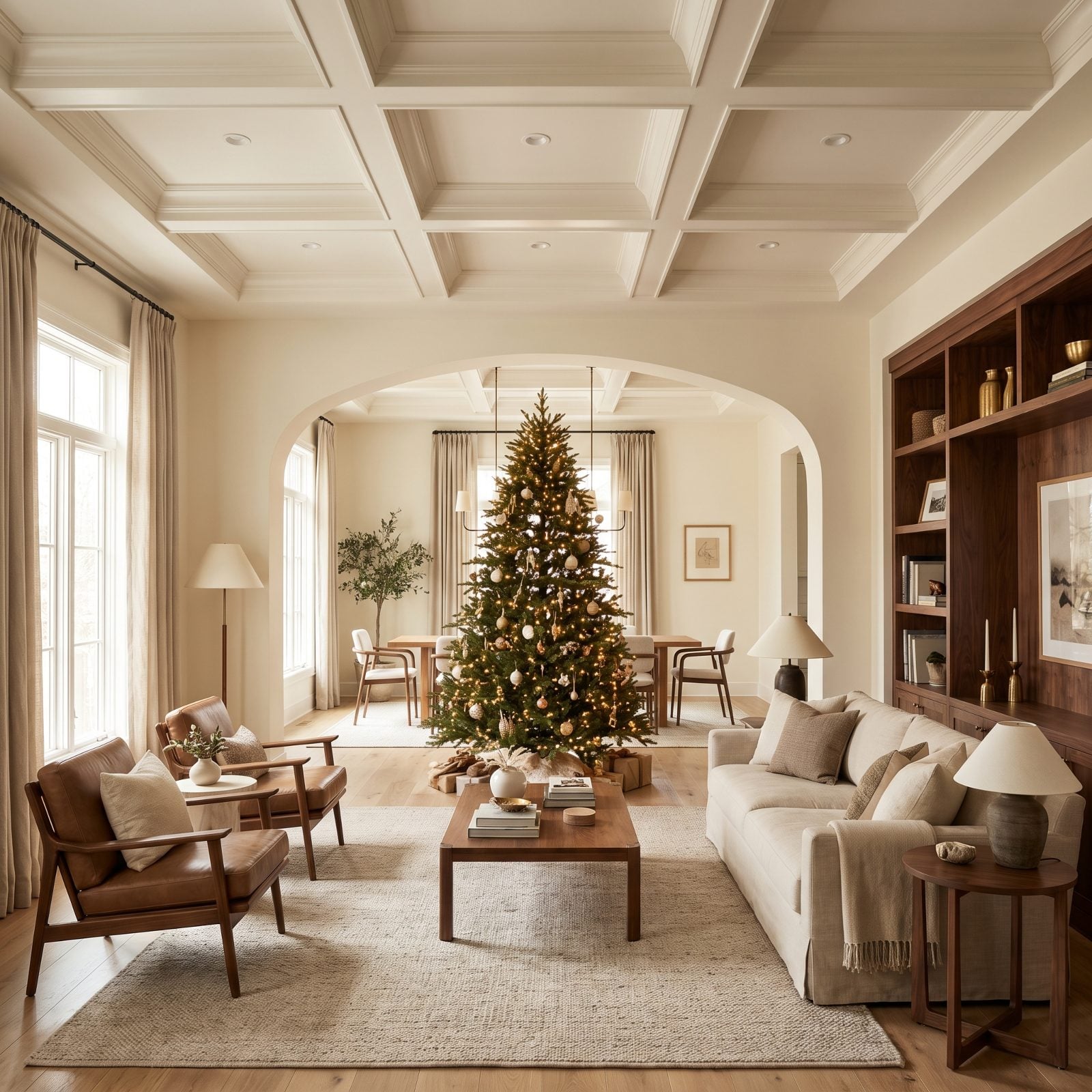 Closing Off an Open-Plan Passage