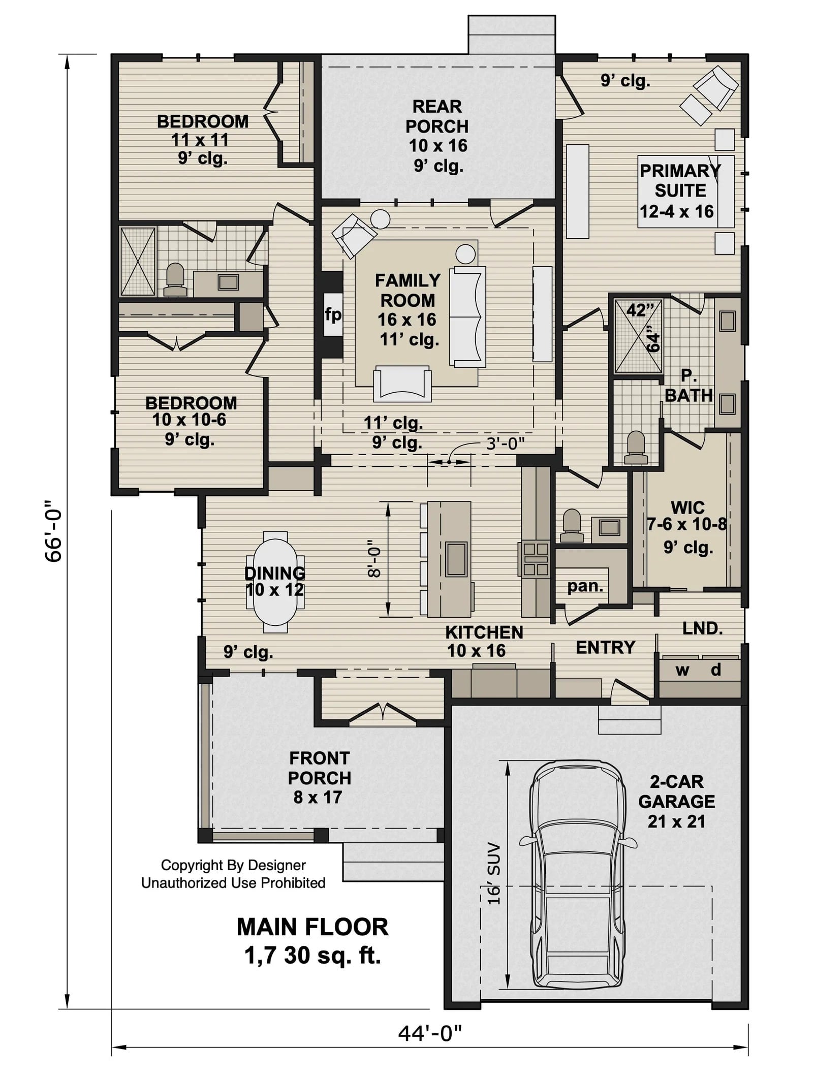 Floor Plan - Main Floor