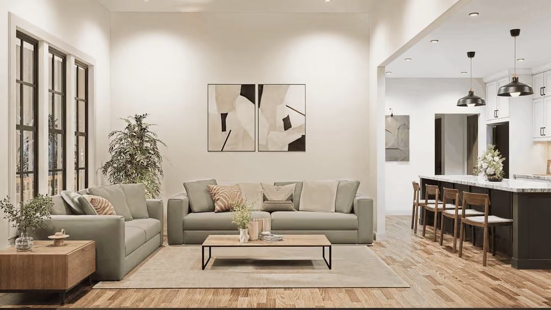 Sage Green Sofas That Actually Earn the Open Floor Plan