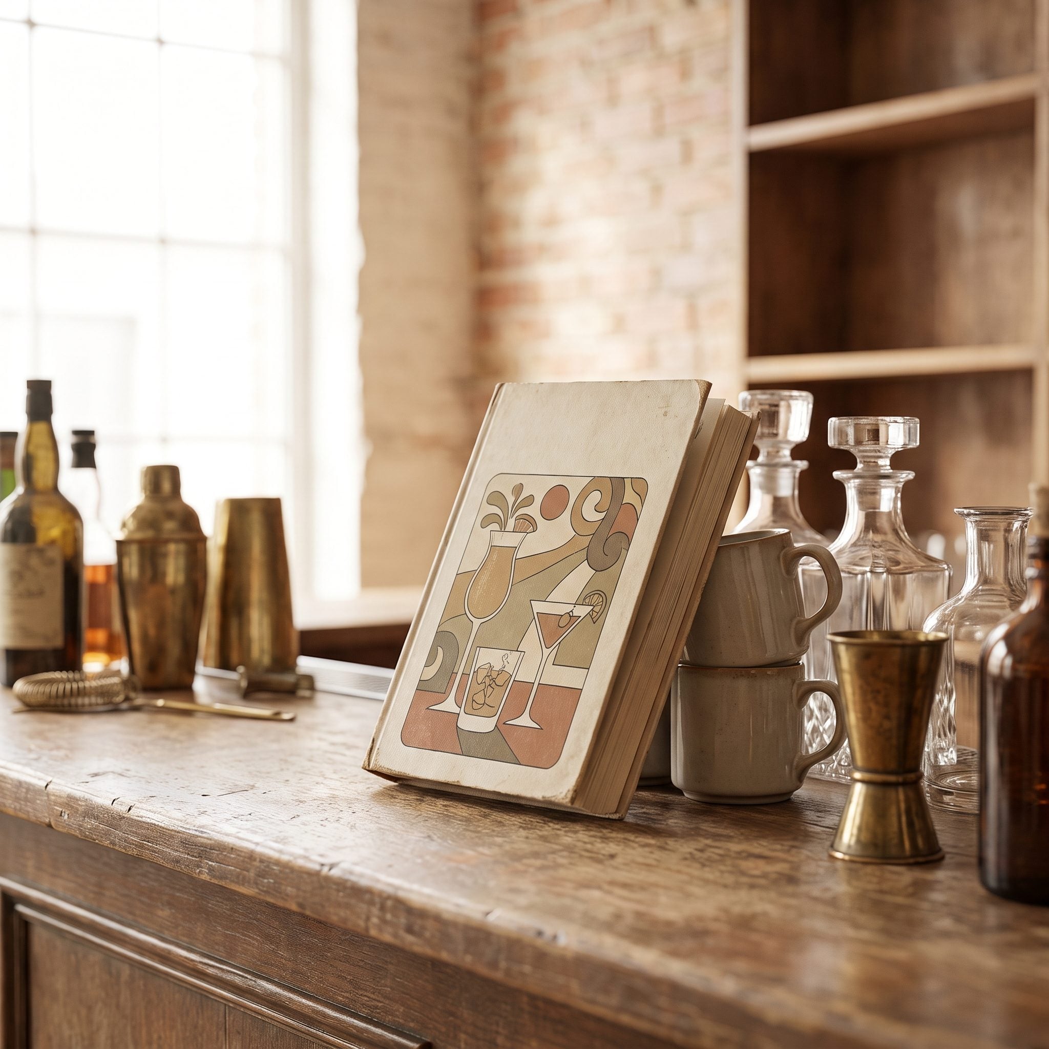 The Cocktail Recipe Book Behind the Bar: Around $3 to $8 Hardcover