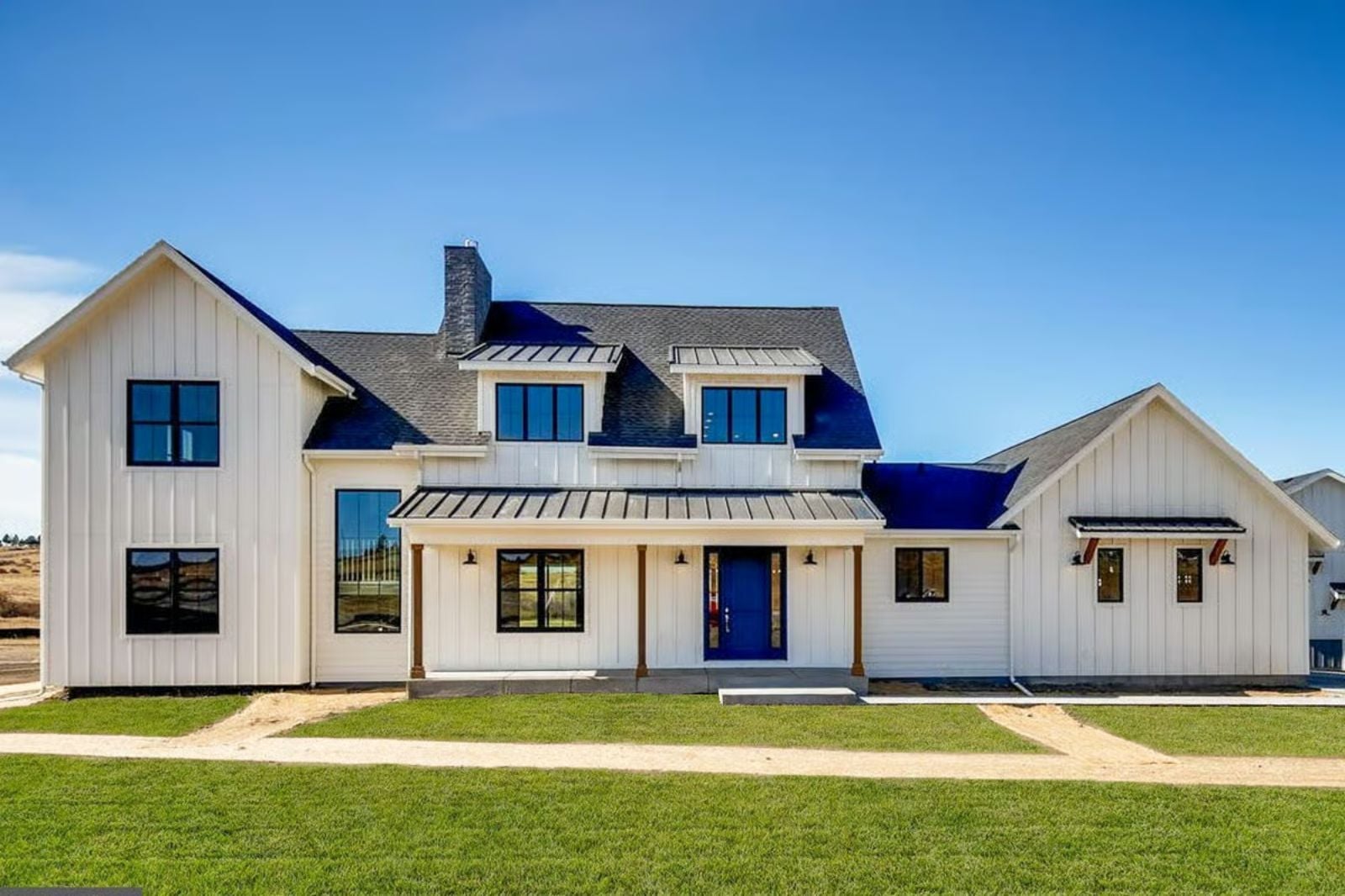 Colton 5-Bedroom Modern Farmhouse with 4-Car Garage Designed for Self-Made Homeowners Finally Building What They Always Wanted (Floor Plan)