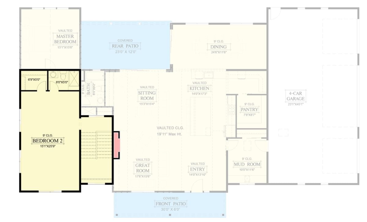 Floor Plan - Second Floor
