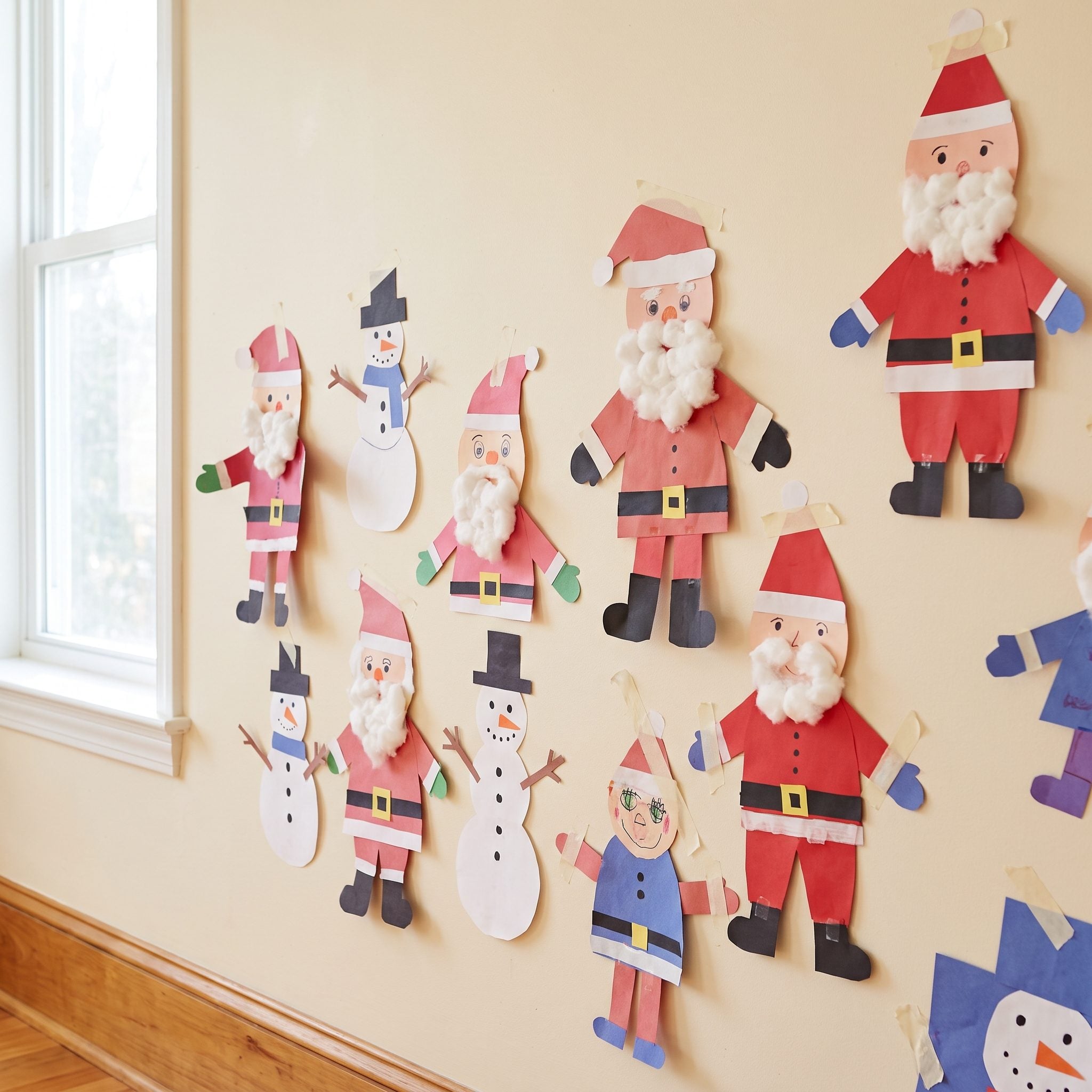 The Construction-Paper Santa Whose Beard Was Held On by Hope Alone