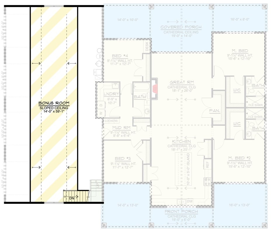 Floor Plan - Bonus Room