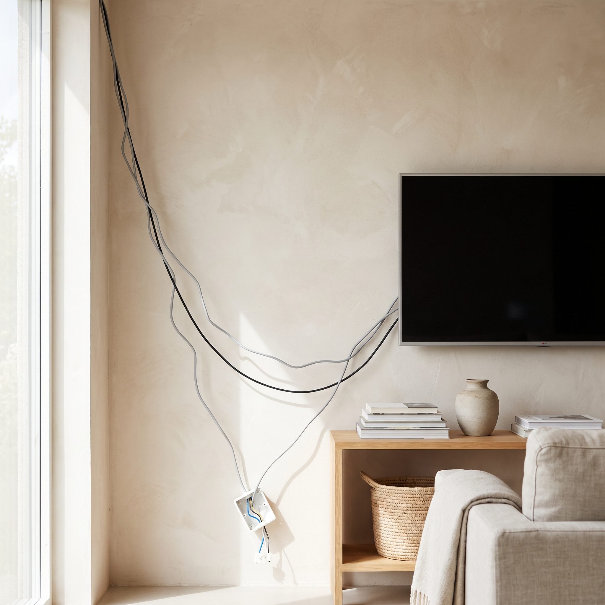 The Cords and Components With Nowhere Elegant to Go