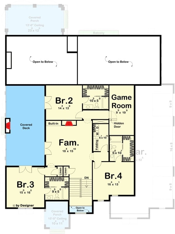 Floor Plan - Second Floor