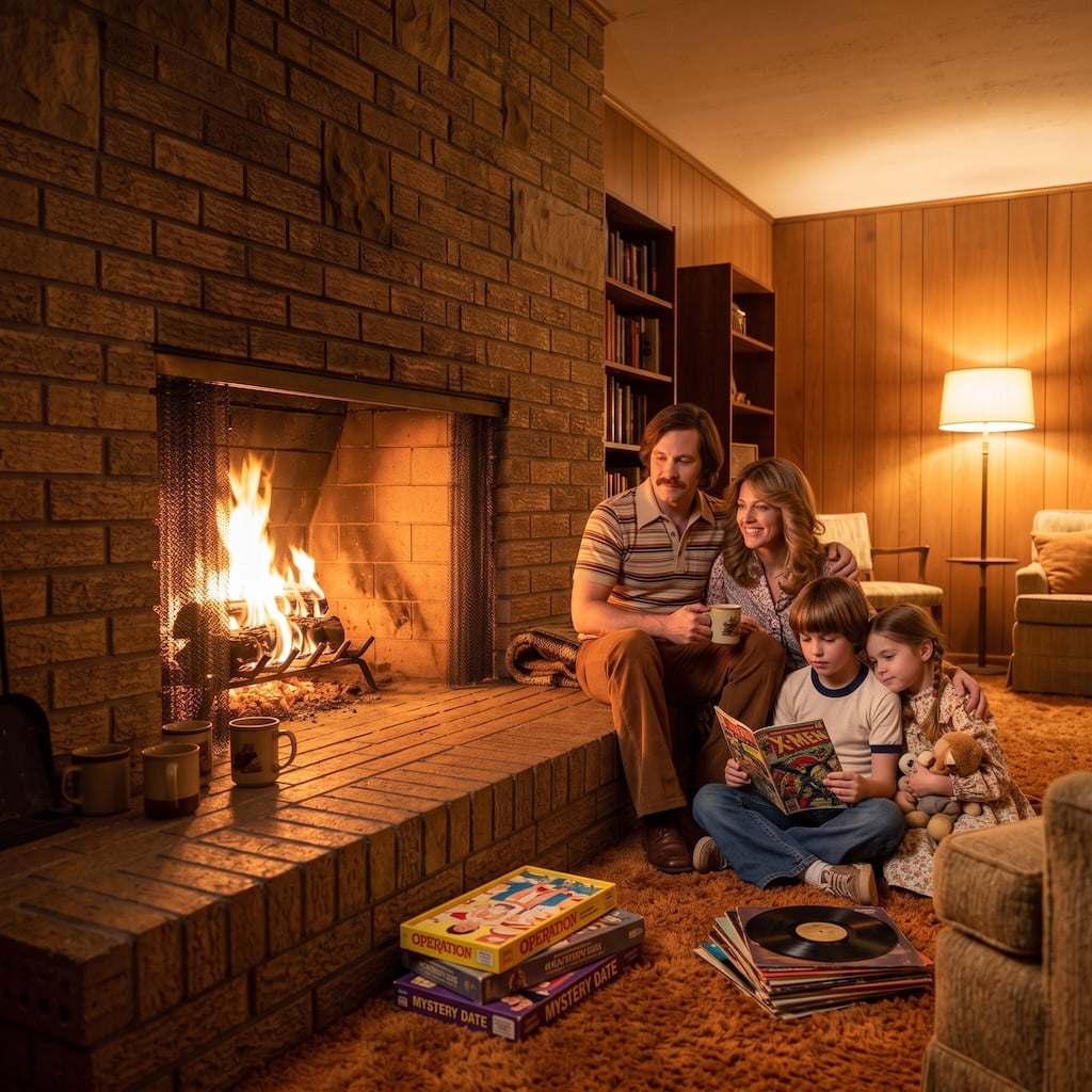 What Happened to the Cozy American Family Room? These 33 Photos From the 1970s and ’80s Might Explain It