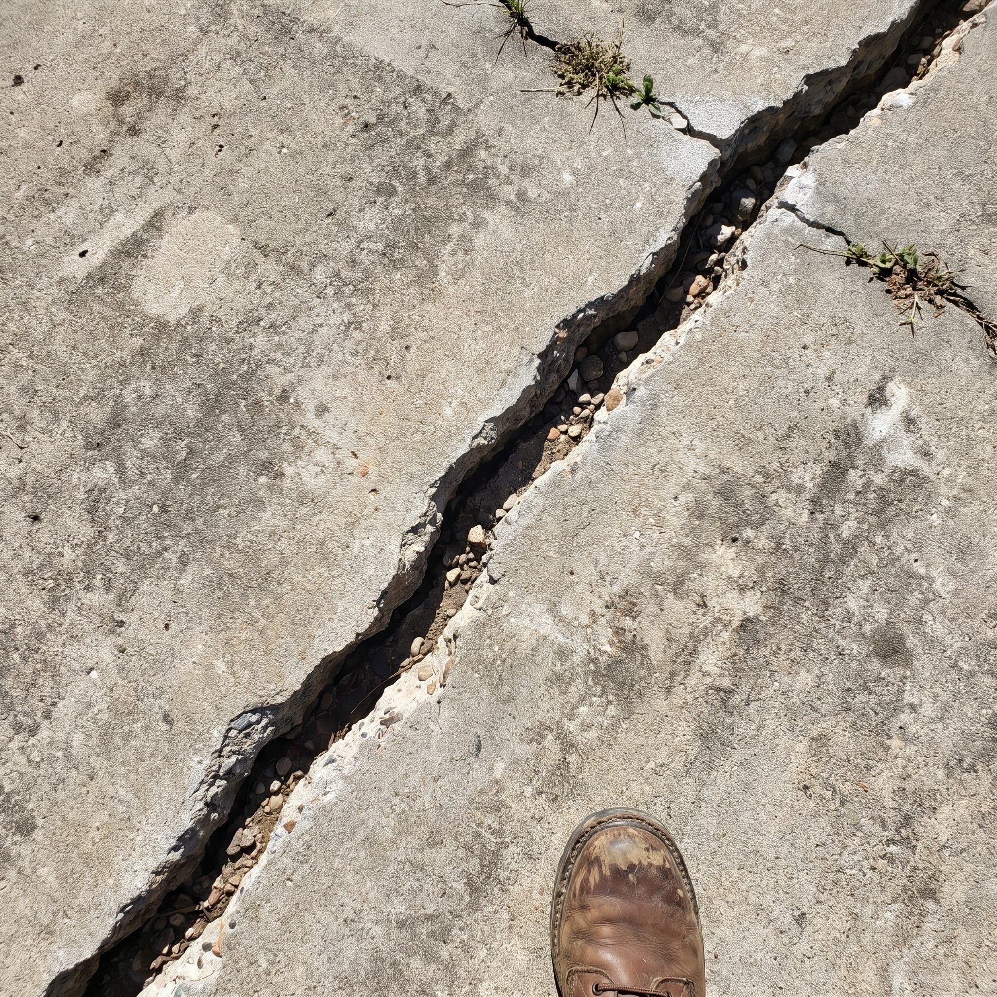 Cracks in the Concrete Send Minds Straight to the Foundation
