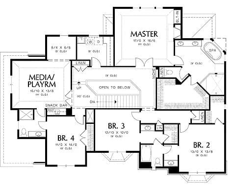 Floor Plan - Second Floor