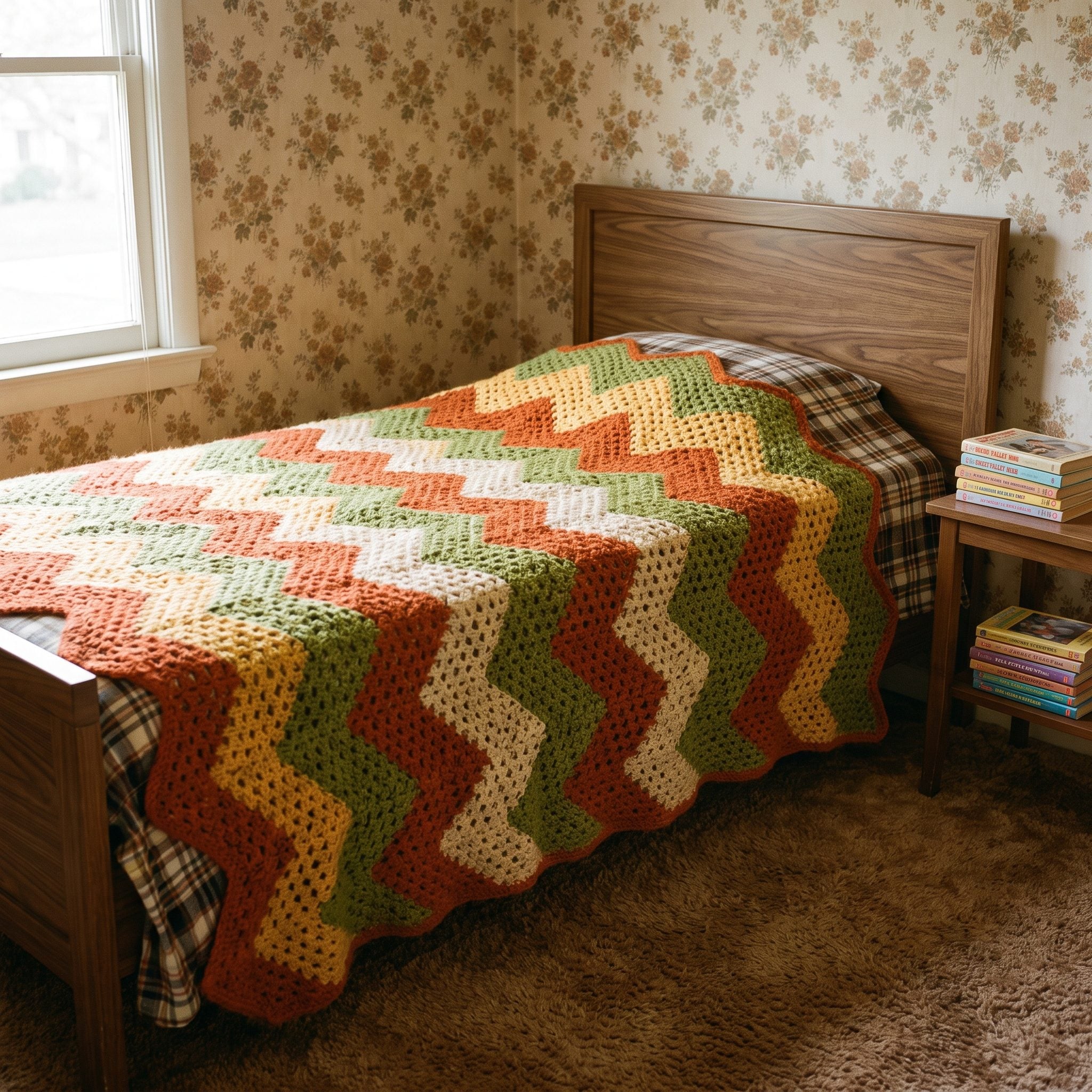 The Crocheted Afghan Grandma Made for Around $0 (or $12 in Yarn)