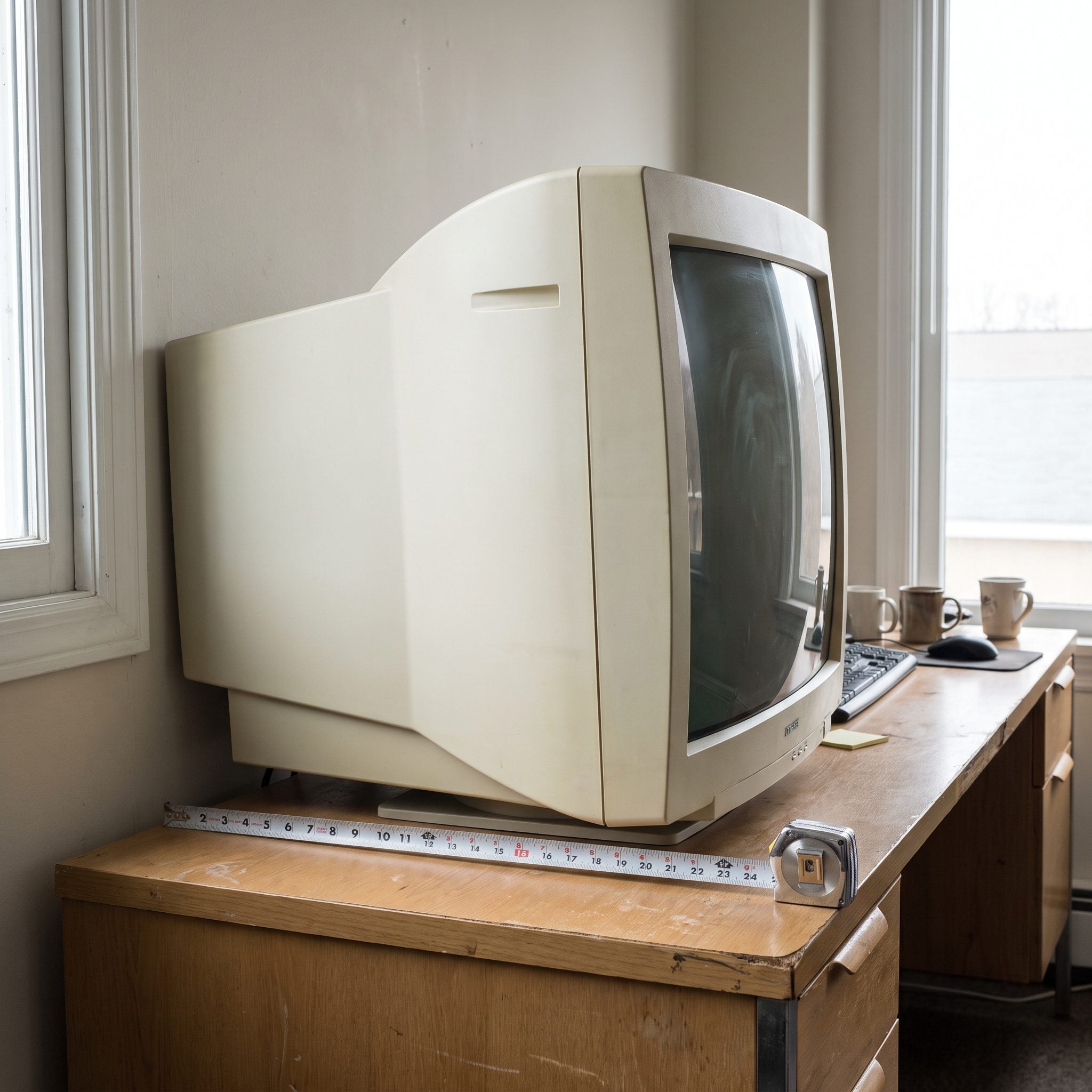 The CRT Monitor That Took Up Half the Desk
