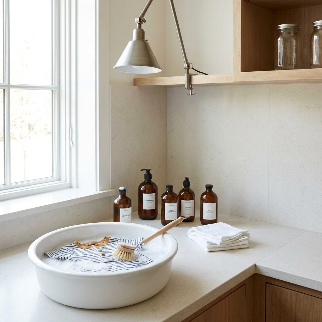 The Dedicated Soaking and Stain-Treatment Station