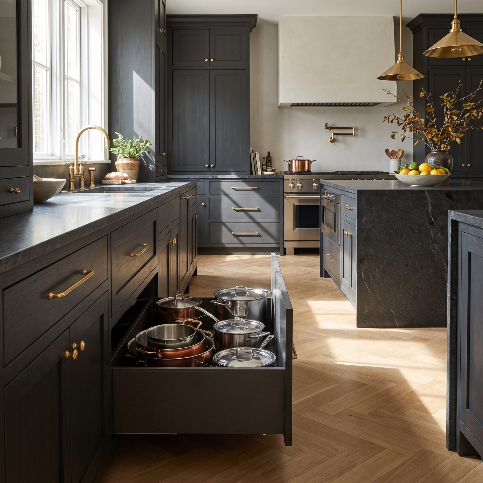 Deep Drawers That End the Kneeling and Digging