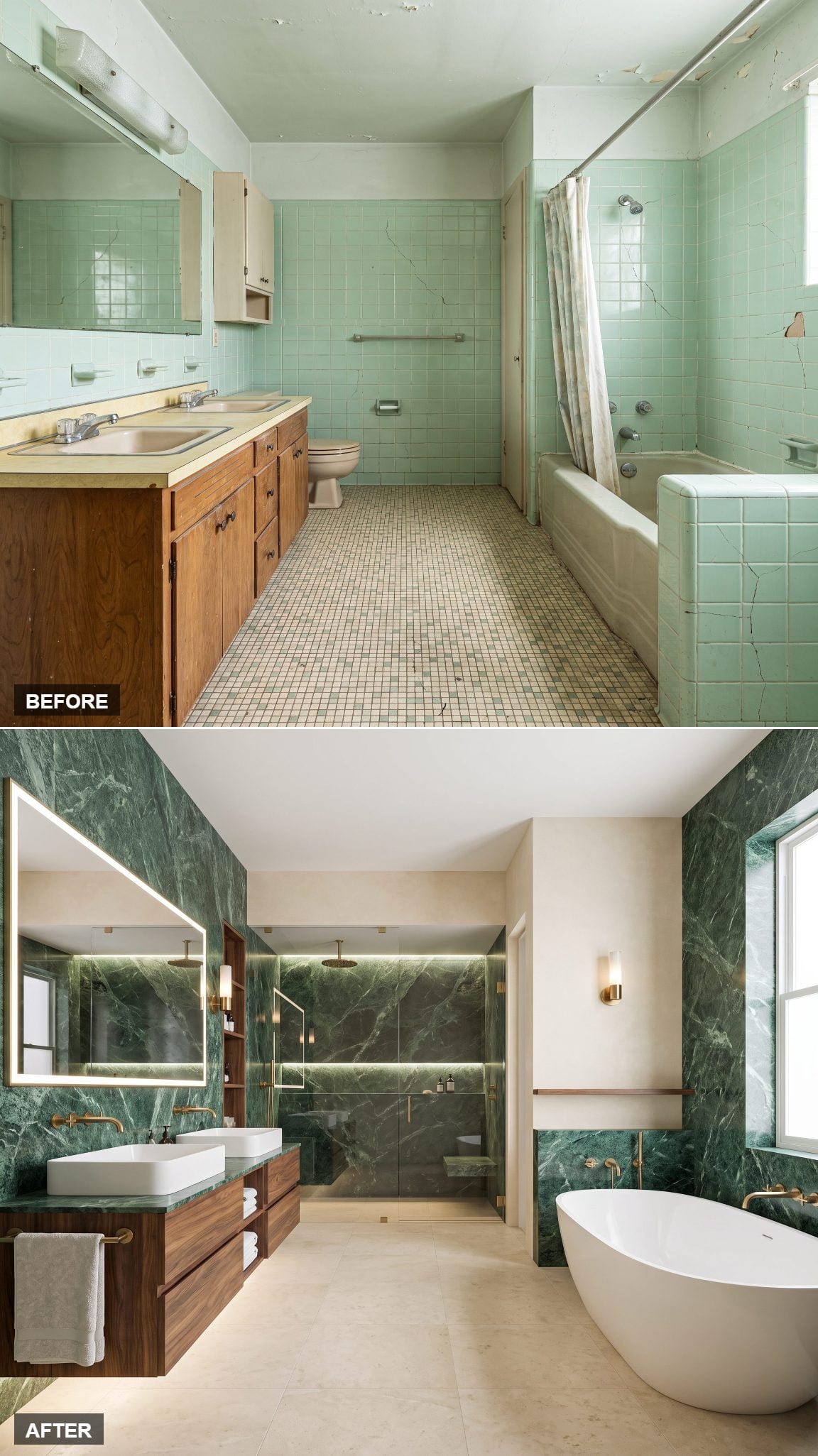 Deep-Green Marble as the Whole Personality