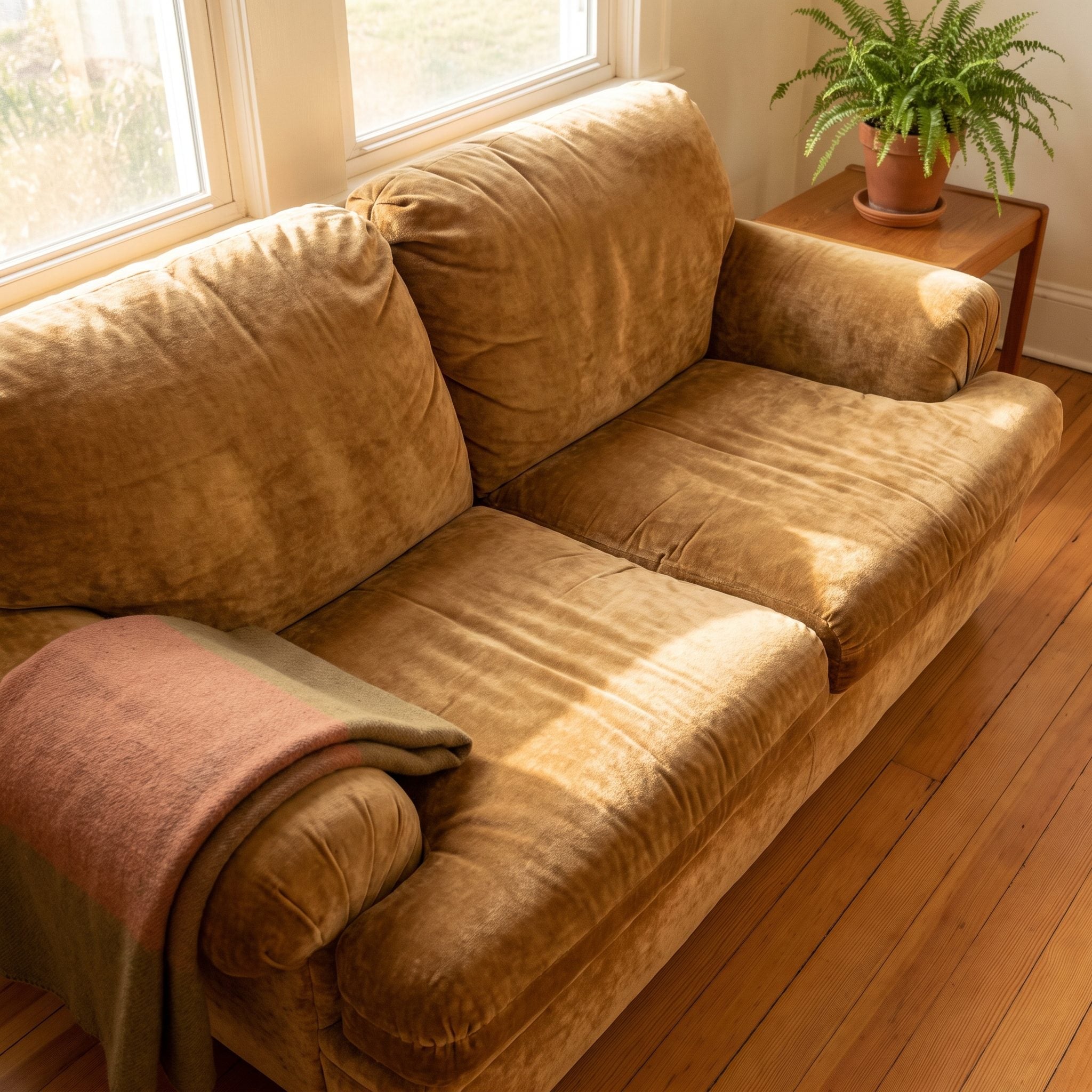 The Deep, Overstuffed Sofa Made for Lying Down