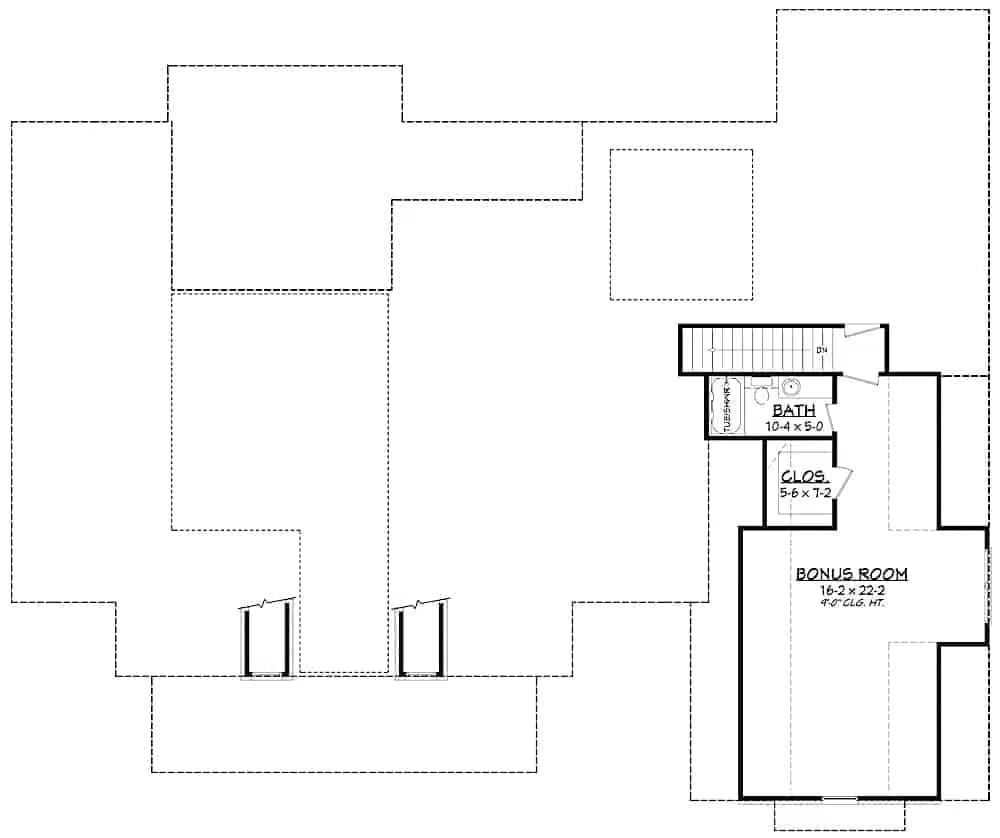 Floor Plan - Bonus Room