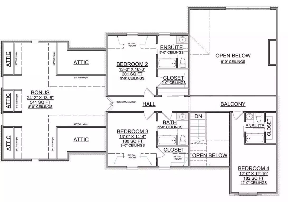 Floor Plan - Second Floor