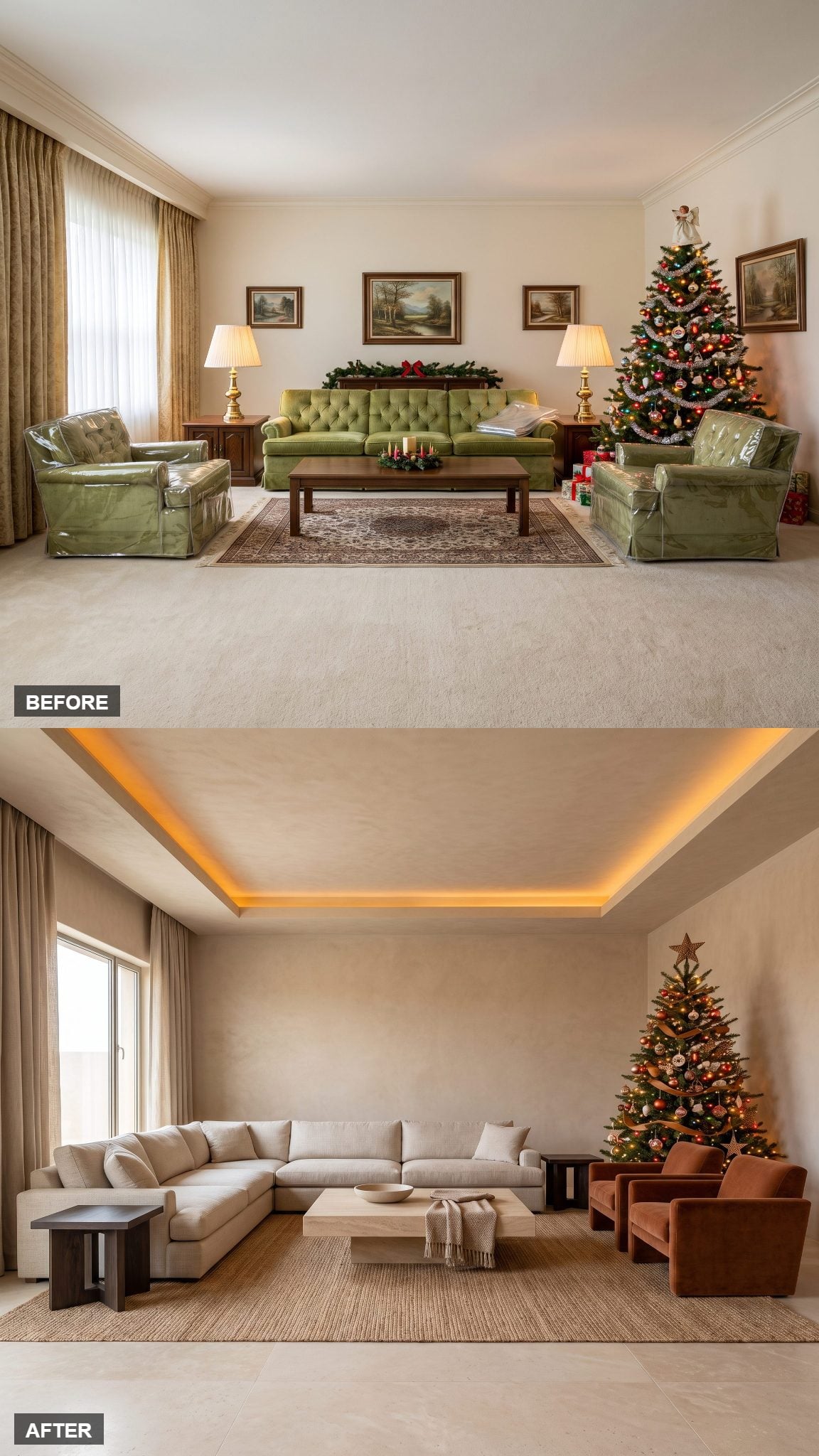 Desert Modern Luxe in Sand, Rust, and Warm Stone