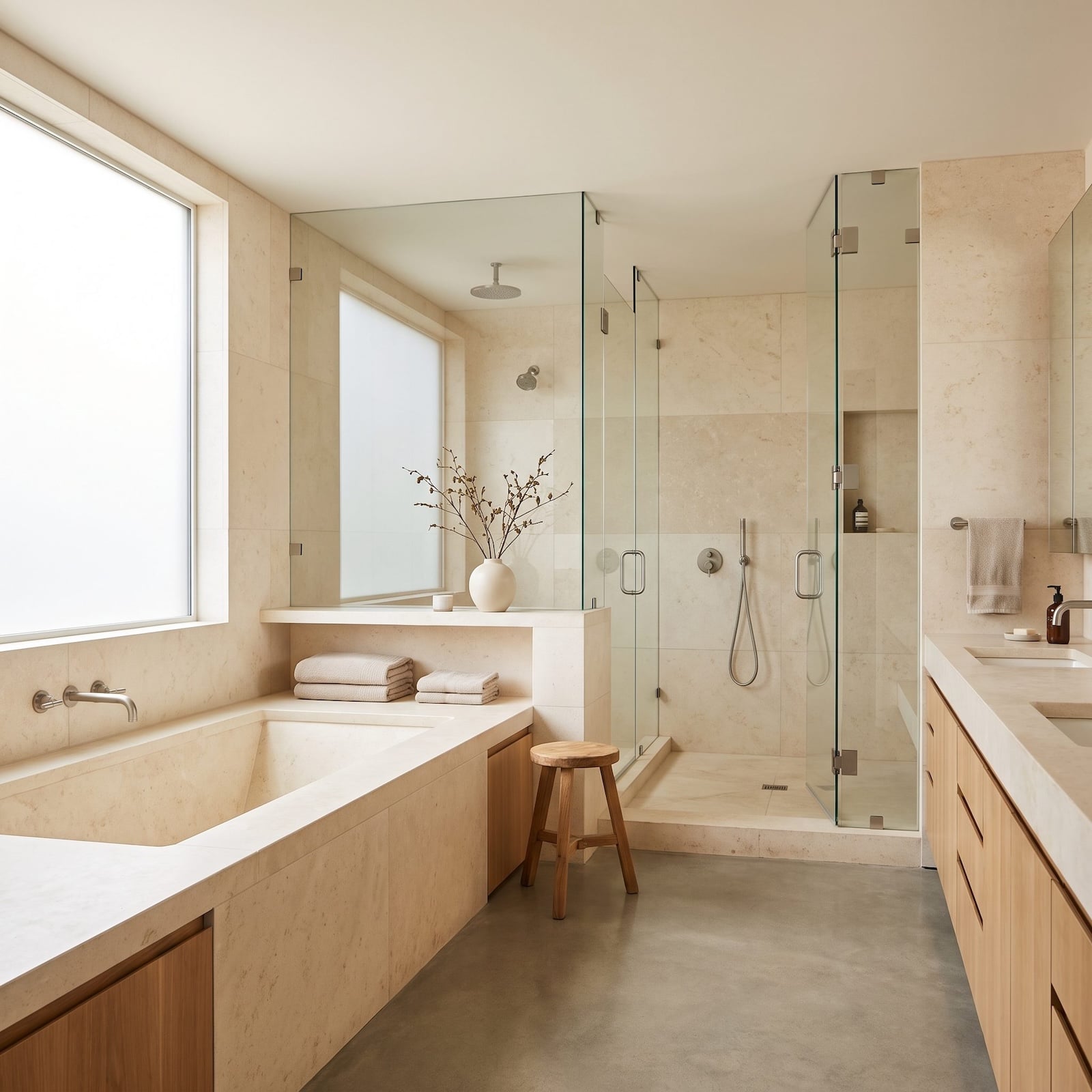 Don’t Rip Out Your Bathtub Until You See These 33 Gorgeous Bathrooms That Make Room for a Tub and a Walk-In Shower