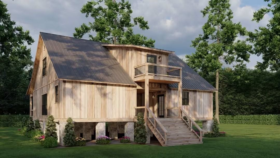 Raised on Piers, Clad in Wood, Built to Outlast Every Trend