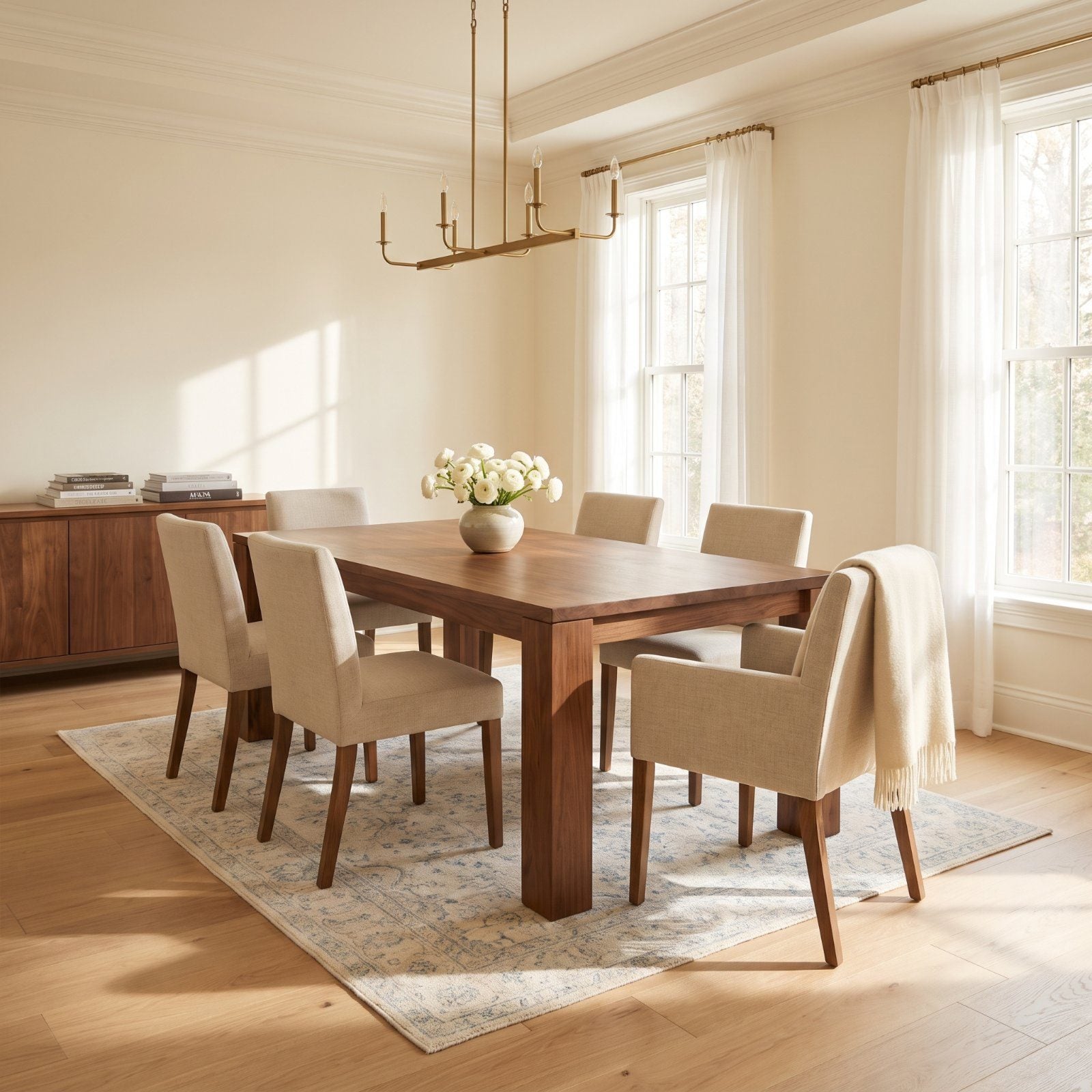 Don't Put a Rug Under Your Dining Table Until You See These 24 Dining Rooms Where the Rug Ruined Everything