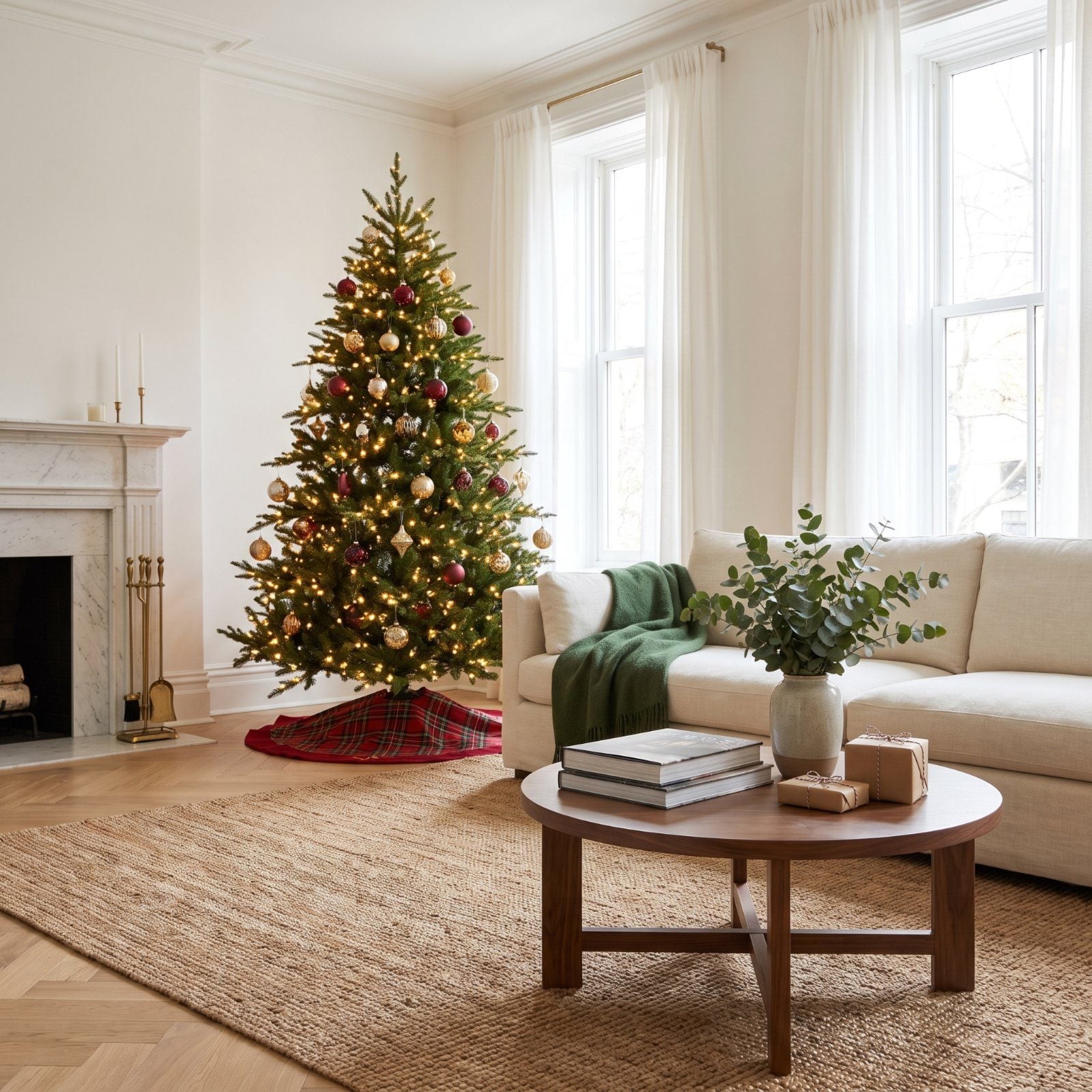 Don't Put Up Your Christmas Tree Until You See These 40 Placement Mistakes That Make a Living Room Feel Cramped