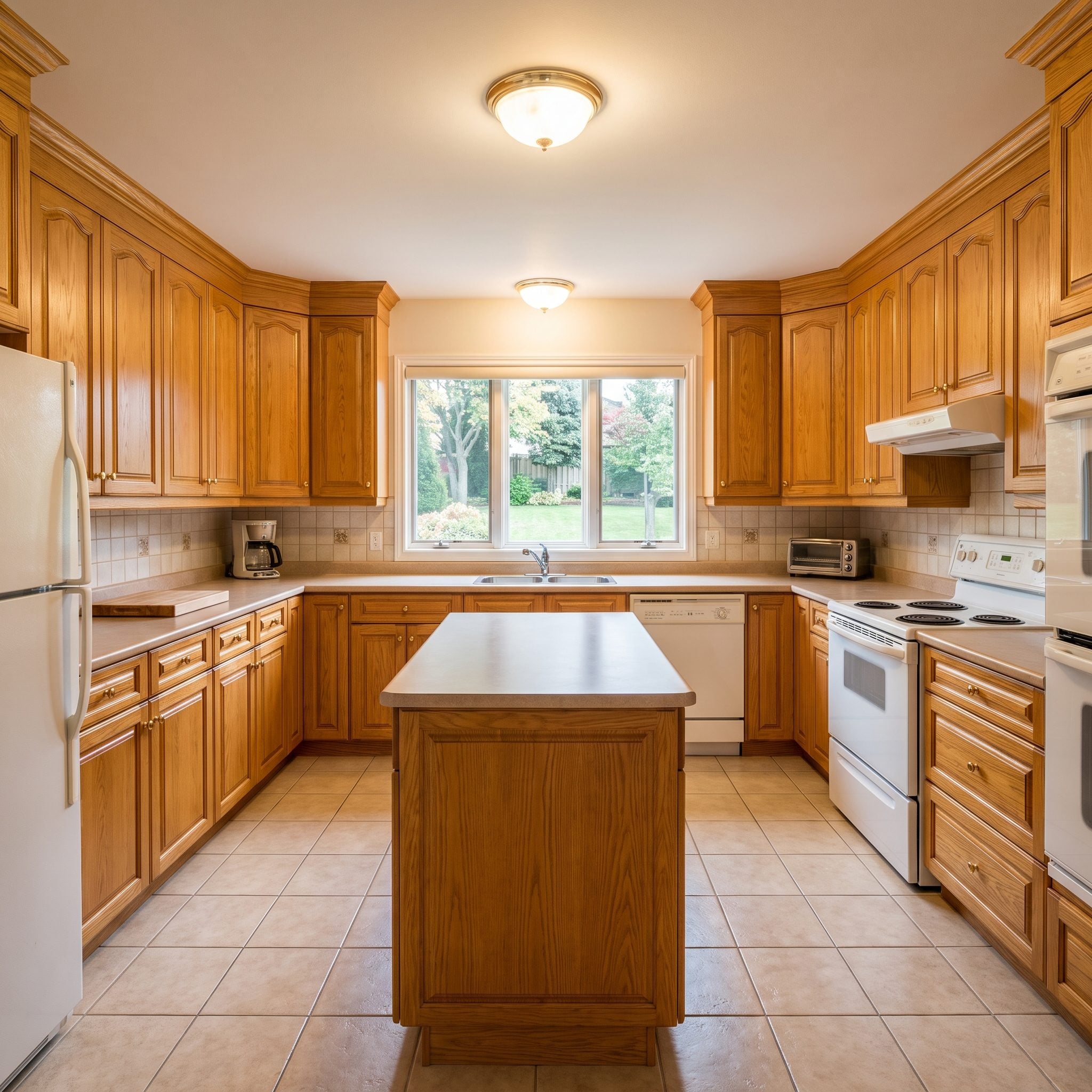 Don’t Replace Your Kitchen Cabinets Until You See These 36 Transformations That Keep the Original Oak