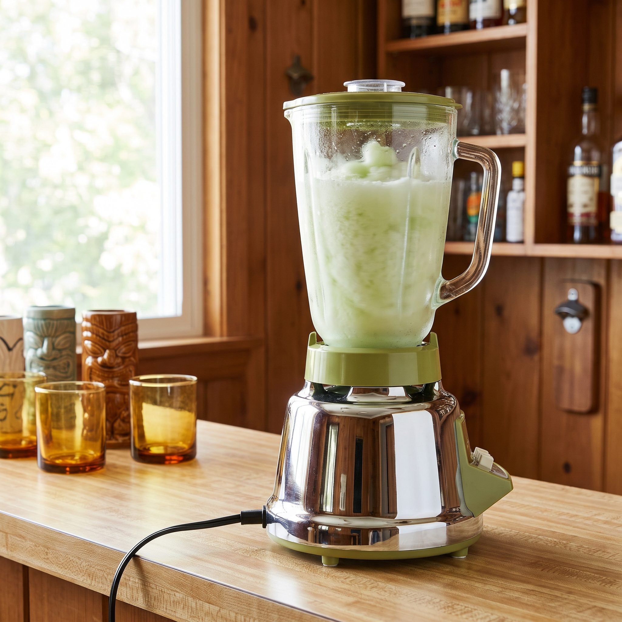 The Electric Blender Ready for Frozen and Creamy Cocktails