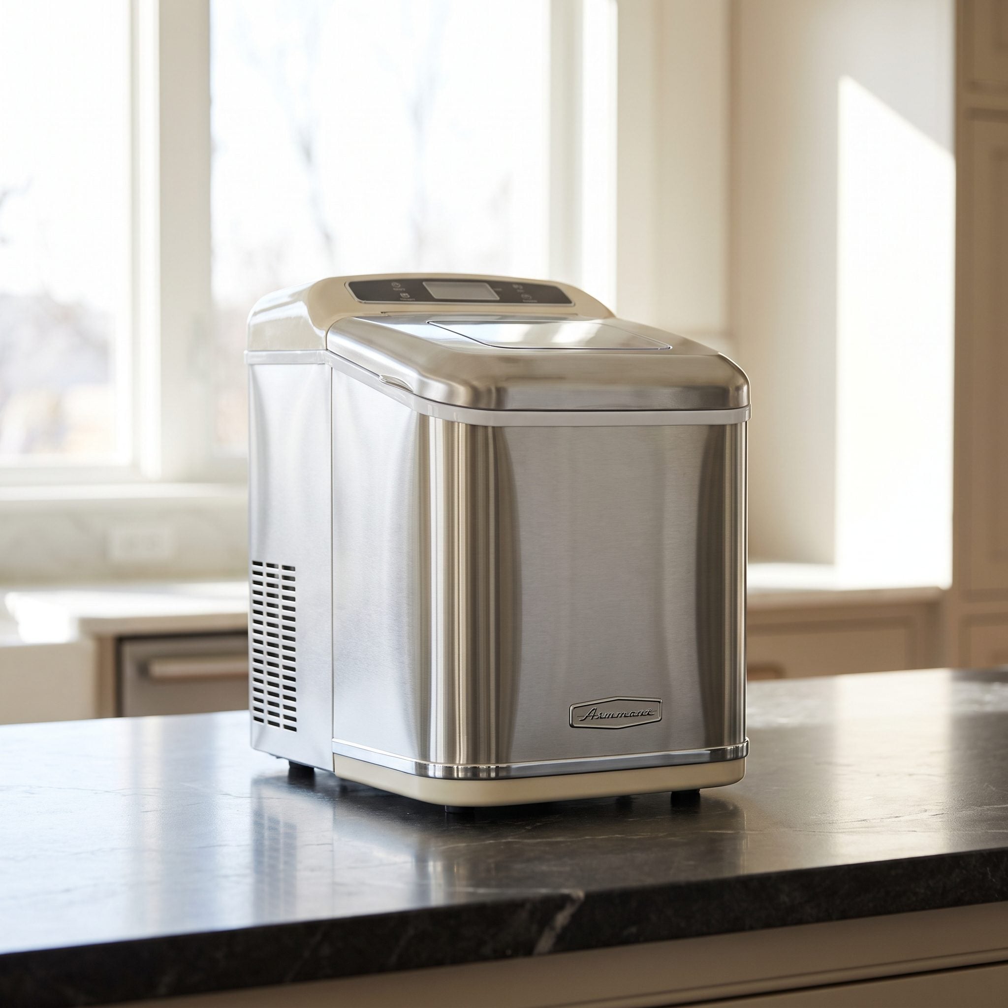 The Electric Ice Maker for the More Elaborate Setup, About $200 to $350 in 1977