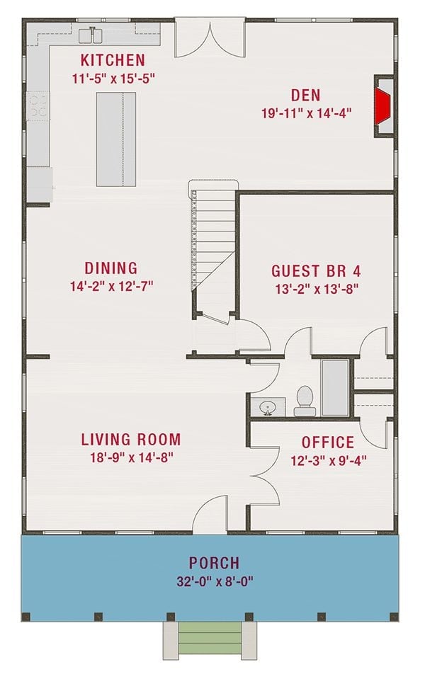 Floor Plan - Main Floor