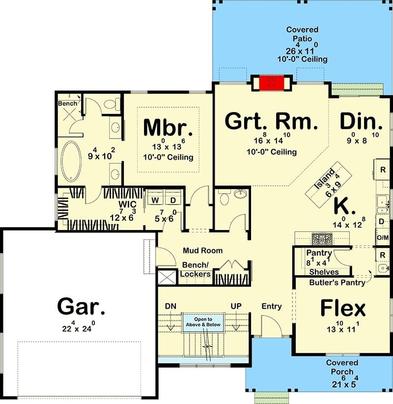 Floor Plan - Main Floor
