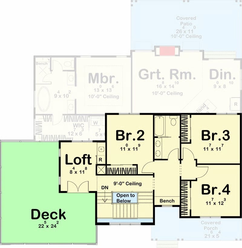 Floor Plan - Second Floor
