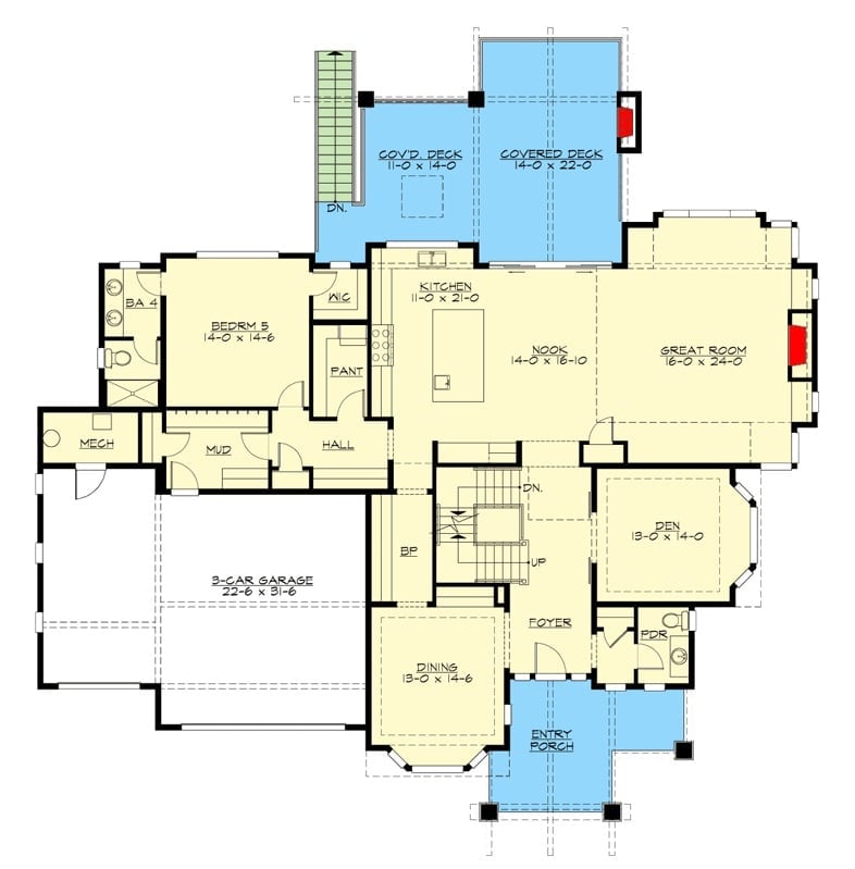 Floor Plan - Main Floor