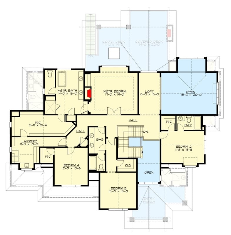 Floor Plan - Second Floor