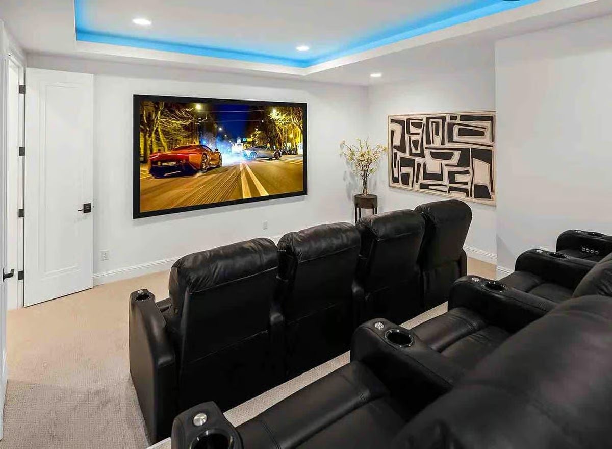 Leather Recliners, Cup Holders, and a Screen Big Enough to Settle Arguments About Movie Night