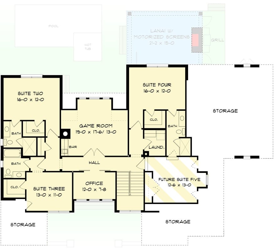 Floor Plan - Second Floor