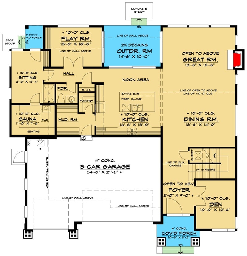 Floor Plan - Main Floor