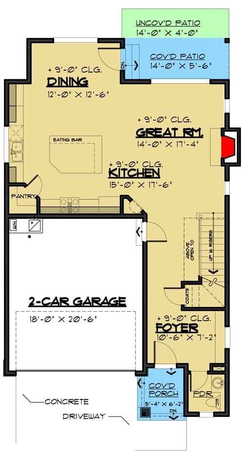Floor Plan - Main Floor