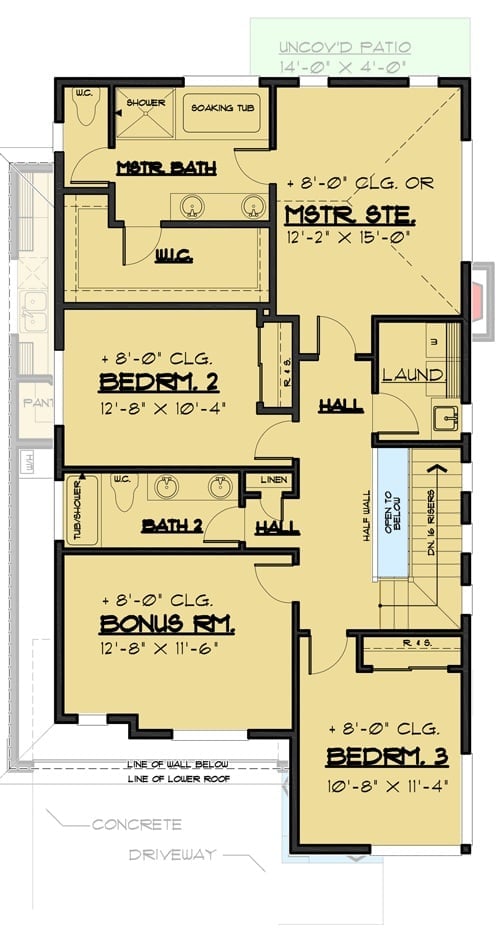 Floor Plan - Second Floor
