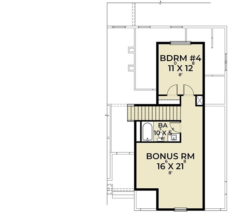 Floor Plan- Second Floor