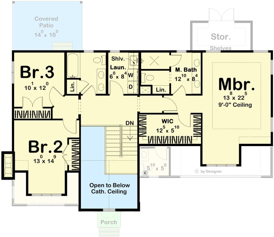 Floor Plan - Second Floor