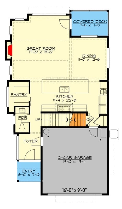 Floor Plan - Main Floor