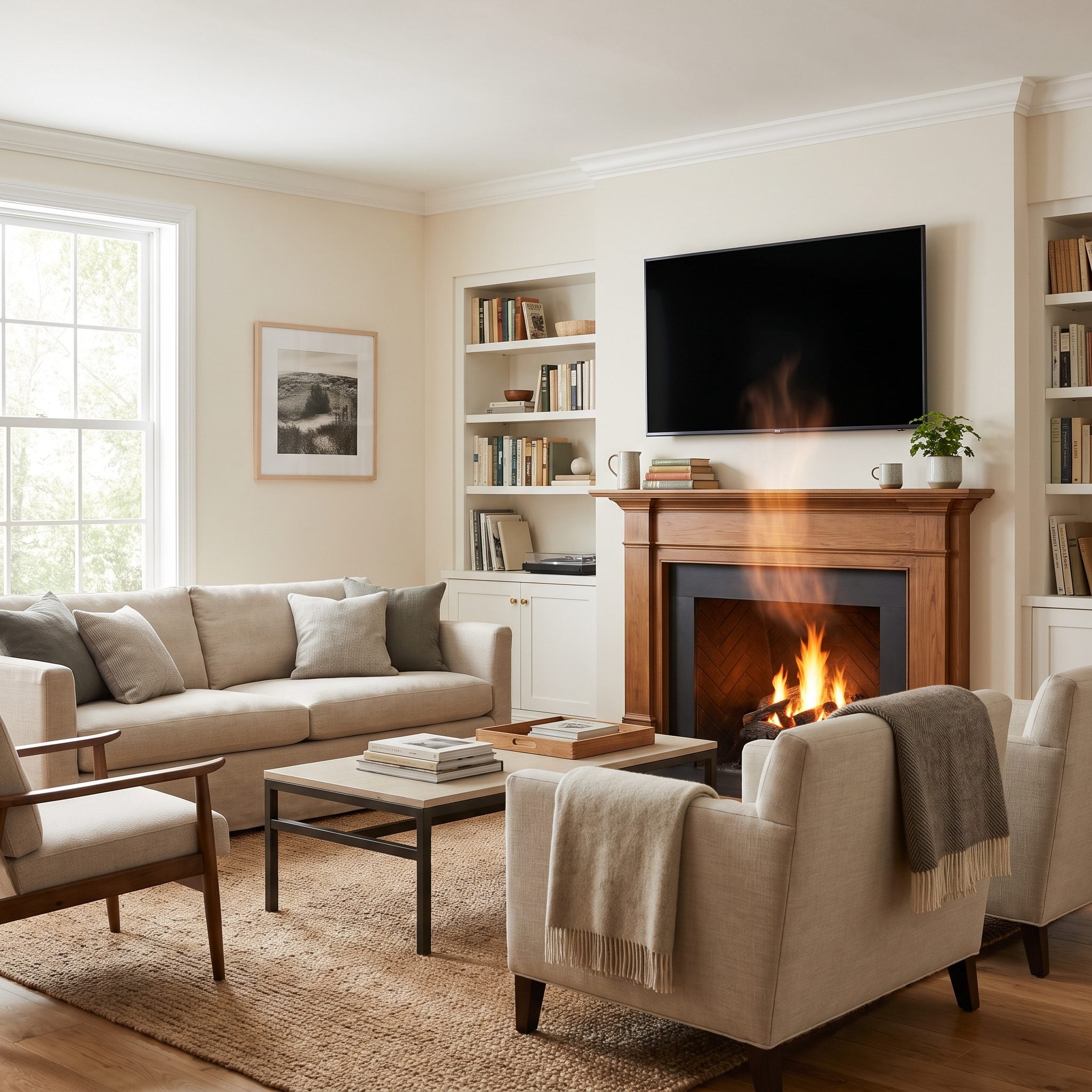 The Fireplace Heat the TV Manufacturer Never Intended It to Handle