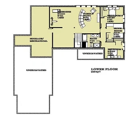 Floor Plan - Basement