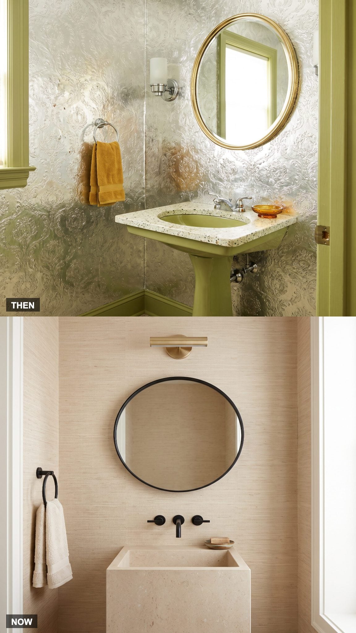 Foil Wallpaper Trades Shine for Texture