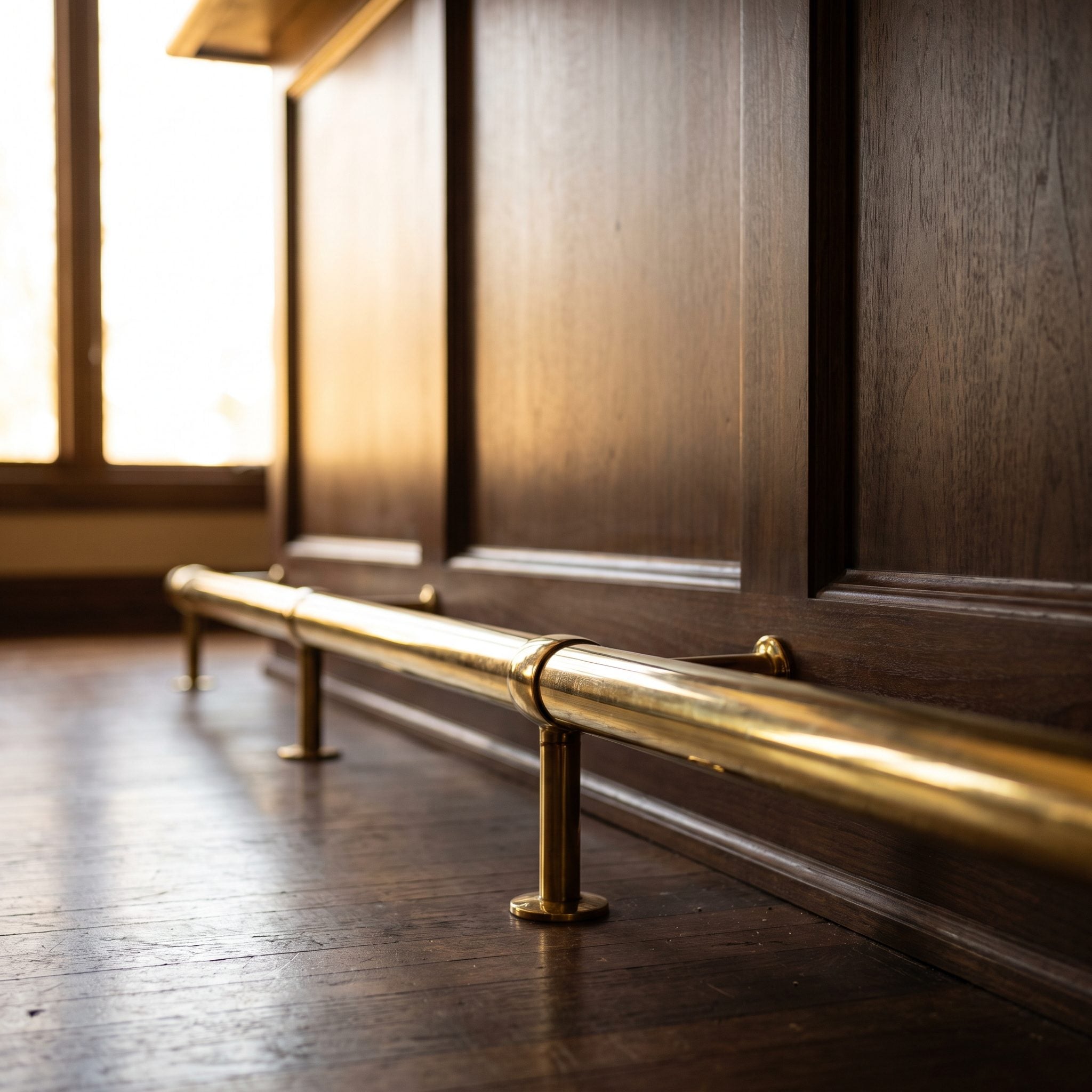 The Foot Rail That Made a Basement Bar Feel Like a Real Lounge