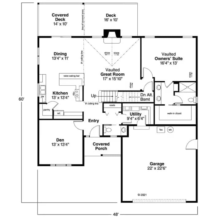 Floor Plan - Main Floor