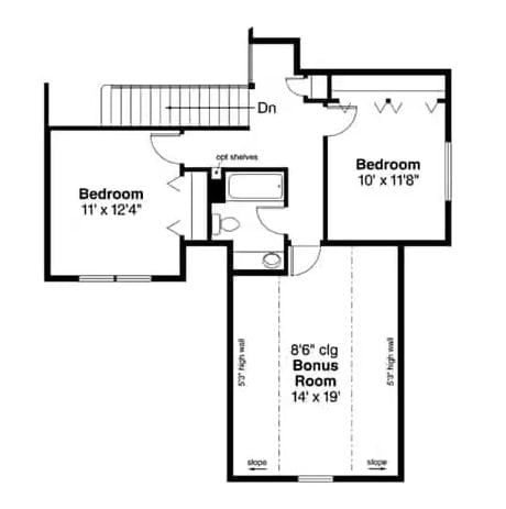 Floor Plan - Second Floor