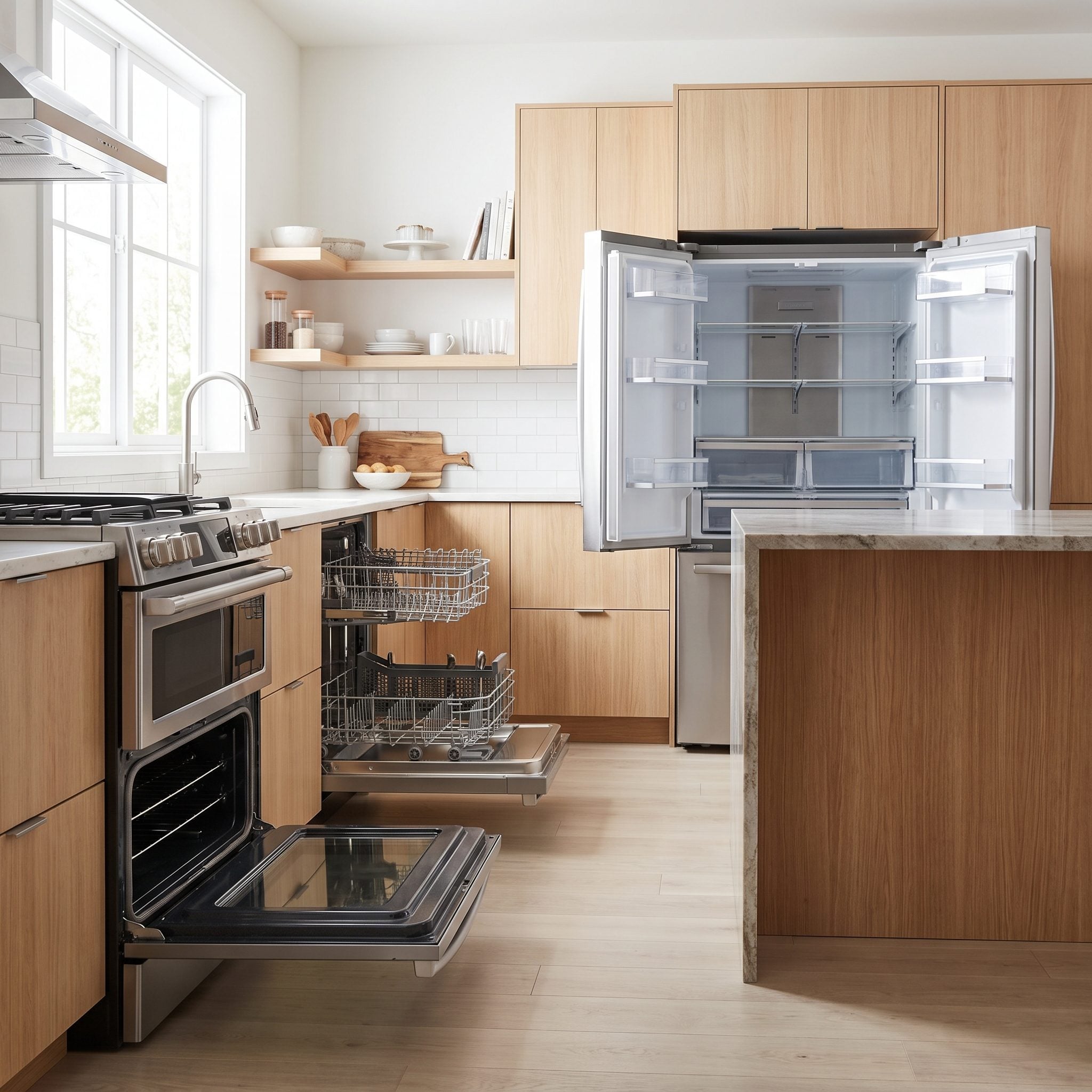 Forgetting How Far Every Appliance Door Actually Swings